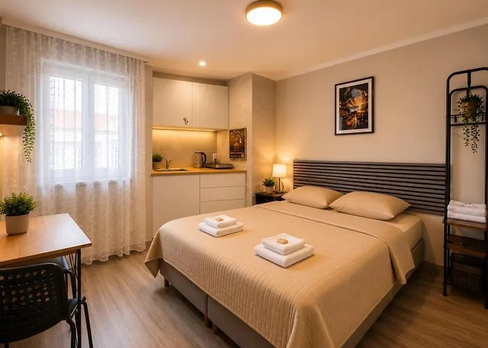 Hotel Modern Living Studio Küche Netflix inklusive Top Lage